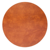 4er Spar-Set Lind DNA Circle Bull Tischset - cognac - Ø 30 cm