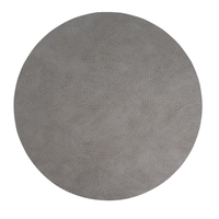 4er Spar-Set Lind DNA Circle Hippo Tischset - anthracite-grey - Ø 30 cm