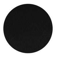 4er Spar-Set Lind DNA Circle Lace Tischset - black - Ø 24 cm