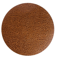 4er Spar-Set Lind DNA Circle Lace Tischset - brown - Ø 40 cm