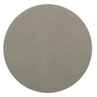 4er Spar-Set Lind DNA Circle Nupo Tischset - light grey - Ø 24 cm