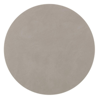 4er Spar-Set Lind DNA Circle Nupo Tischset - light grey - Ø 40 cm