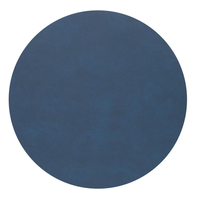 4er Spar-Set Lind DNA Circle Nupo Tischset - midnight blue - Ø 24 cm