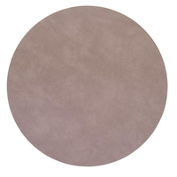 4er Spar-Set Lind DNA Circle Nupo Tischset - nomad grey - Ø 30 cm