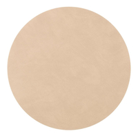 4er Spar-Set Lind DNA Circle Nupo Tischset - sand - Ø 30 cm