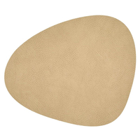 4er Spar-Set Lind DNA Curve Hippo Tischset - sand - 24x28 cm