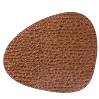 4er Spar-Set Lind DNA Curve Lace Tischset - brown - 24x28 cm