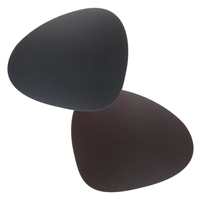 4er Spar-Set Lind DNA Double Curve Bull Tischset - black/brown - 37x44 cm