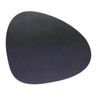 4er Spar-Set Lind DNA Double Curve Bull Tischset - cognac/black - 24x28 cm