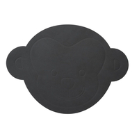 4er Spar-Set Lind DNA Monkey Nupo Tischset - anthracite - 38x28 cm