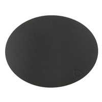 4er Spar-Set Lind DNA Oval Bull Tischset - black - 26x33 cm