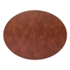 4er Spar-Set Lind DNA Oval Bull Tischset - cognac - 35x46 cm