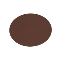 4er Spar-Set Lind DNA Oval Nupo Tischset - dark brown - 35x46 cm