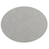 4er Spar-Set Lind DNA Oval Nupo Tischset - light grey - 35x46 cm