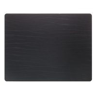 4er Spar-Set Lind DNA Square Buffalo Tischset - black - 35x45 cm