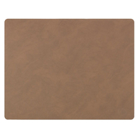 4er Spar-Set Lind DNA Square Nupo Tischset - brown - 35x45 cm