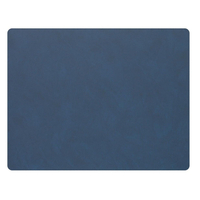 4er Spar-Set Lind DNA Square Nupo Tischset - midnight blue - 35x45 cm