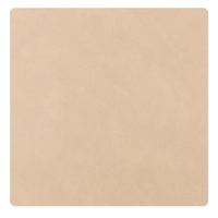 4er Spar-Set Lind DNA Square Nupo Tischset - sand - 28x28 cm