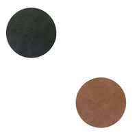 8er Spar-Set Lind DNA Circle Double Cloud Glasuntersetzer - black/brown - Ø 10 cm