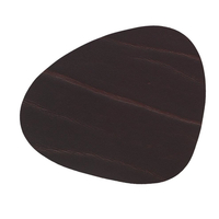 8er Spar-Set Lind DNA Curve Buffalo Glasuntersetzer - brown - 11x13 cm