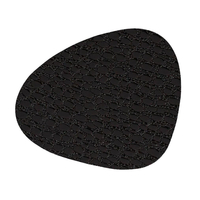 8er Spar-Set Lind DNA Curve Lace Glasuntersetzer - black - 11x13 cm