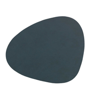 8er Spar-Set Lind DNA Curve Nupo Glasuntersetzer - anthracite - 11x13 cm