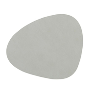 8er Spar-Set Lind DNA Curve Nupo Glasuntersetzer - metallic - 11x13 cm