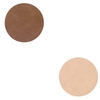 8er Spar-Set Lind DNA Double Circle Cloud Glasuntersetzer - brown/sand - Ø 10 cm