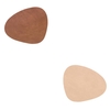 8er Spar-Set Lind DNA Double Curve Cloud Glasuntersetzer - brown/sand - 11x13 cm