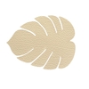 8er Spar-Set Lind DNA Monstera Leaf Hippo Glasuntersetzer - gold - 14x12 cm