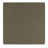 8er Spar-Set Lind DNA Square Nupo Glasuntersetzer - army green - 10x10 cm