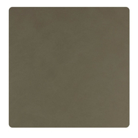 8er Spar-Set Lind DNA Square Nupo Glasuntersetzer - army green - 10x10 cm