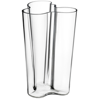 iittala Aalto Finlandia Vase - klar - H 25, 1 cm