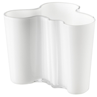 iittala Aalto Vase - opalweiß - H 12 cm