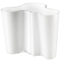 iittala Aalto Vase - opalweiß - H 16 cm