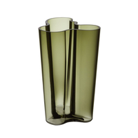 iittala Aalto Vase L - Moosgrün - H 25, 1 cm