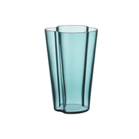 iittala Aalto Vase M - Seeblau - H 22 cm