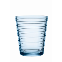 iittala Aino Aalto Glas 2er-Set - aqua - 2x220 ml