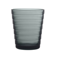 iittala Aino Aalto tumbler Trinkglas 2er-Set - dark grey - 2 x 220 ml