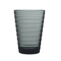 iittala Aino Aalto tumbler Trinkglas 2er-Set - dark grey - 2 x 330 ml
