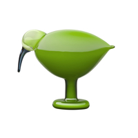 iittala Birds by Toikka Glasfigur - Grüner Ibis - 205x165 mm