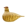 iittala Birds by Toikka Glasfigur - Sommerschneehuhn - gelb - 150x110 mm