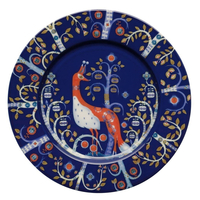 iittala Taika Teller - blau - Rebhuhn - Ø 22 cm