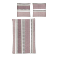IRISETTE LUNA 8060 CLASSIC-JERSEY BETTWÄSCHE - rosa - 155x220 / 80x80 cm