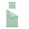 Irisette MAPLE MAKO-SATIN Bio-Bettwäsche-Set - mint - 135x200 / 80x80 cm