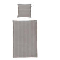 Irisette VIOLA 8677 Satin-Bettwäsche - kiesel - 135x200 / 80x80 cm