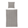 Irisette VIOLA 8677 Satin-Bettwäsche - kiesel - 155x220 / 80x80 cm