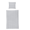 Irisette VIOLA 8677 Satin-Bettwäsche - silber - 135x200 / 80x80 cm