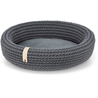 Labbvenn COCO Tierbett - anthracite - Ø 45 cm - Höhe 13 cm