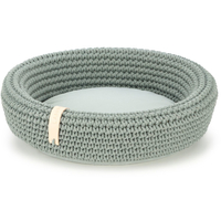 Labbvenn COCO Tierbett - green - Ø 45 cm - Höhe 13 cm